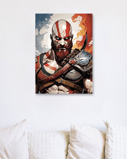 Kratos God Of War  Game - @FitimtarEnde