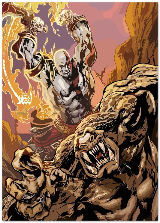 Kratos God Of War - @lastking