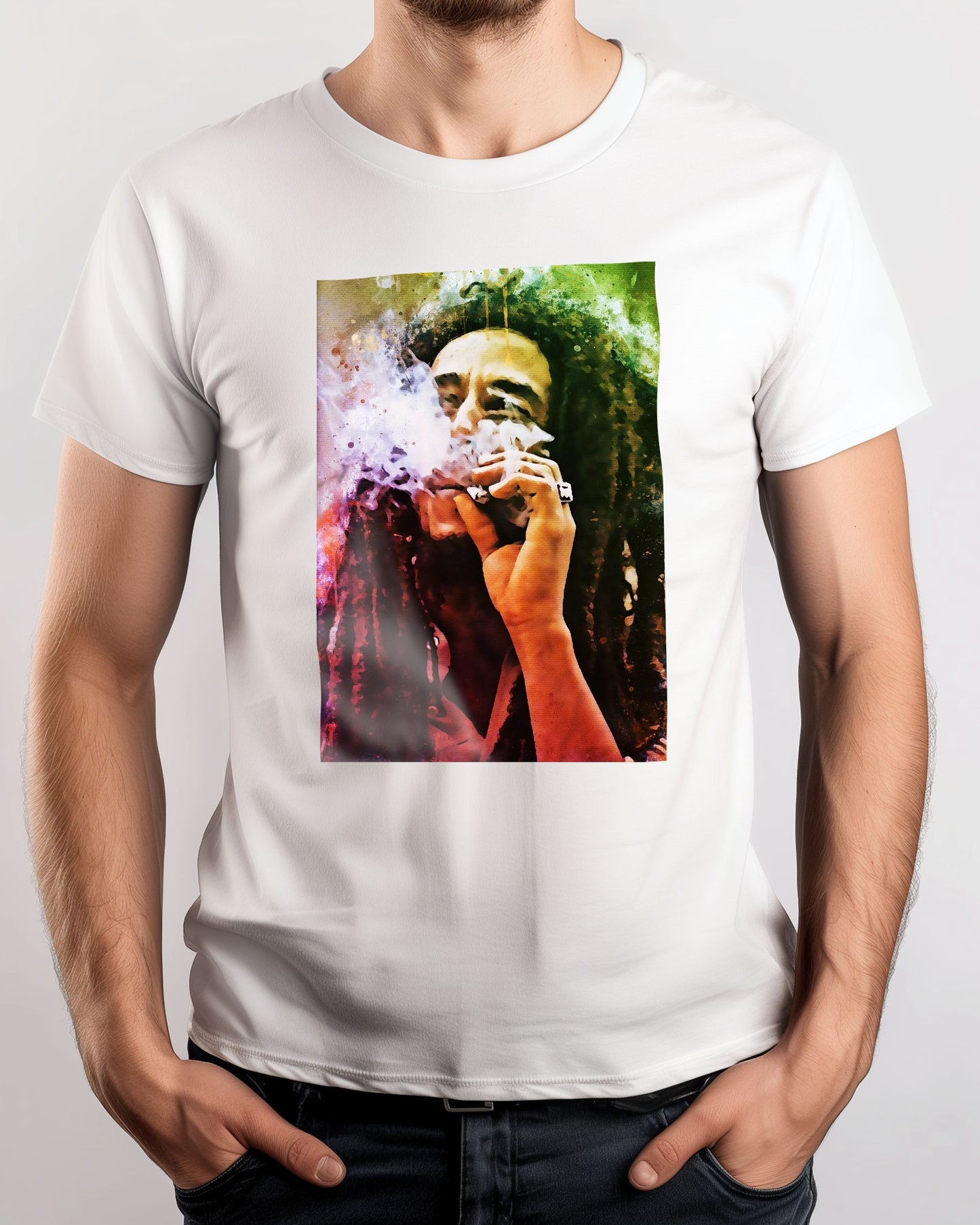 splatter by Bob Marley new art - @4147_design