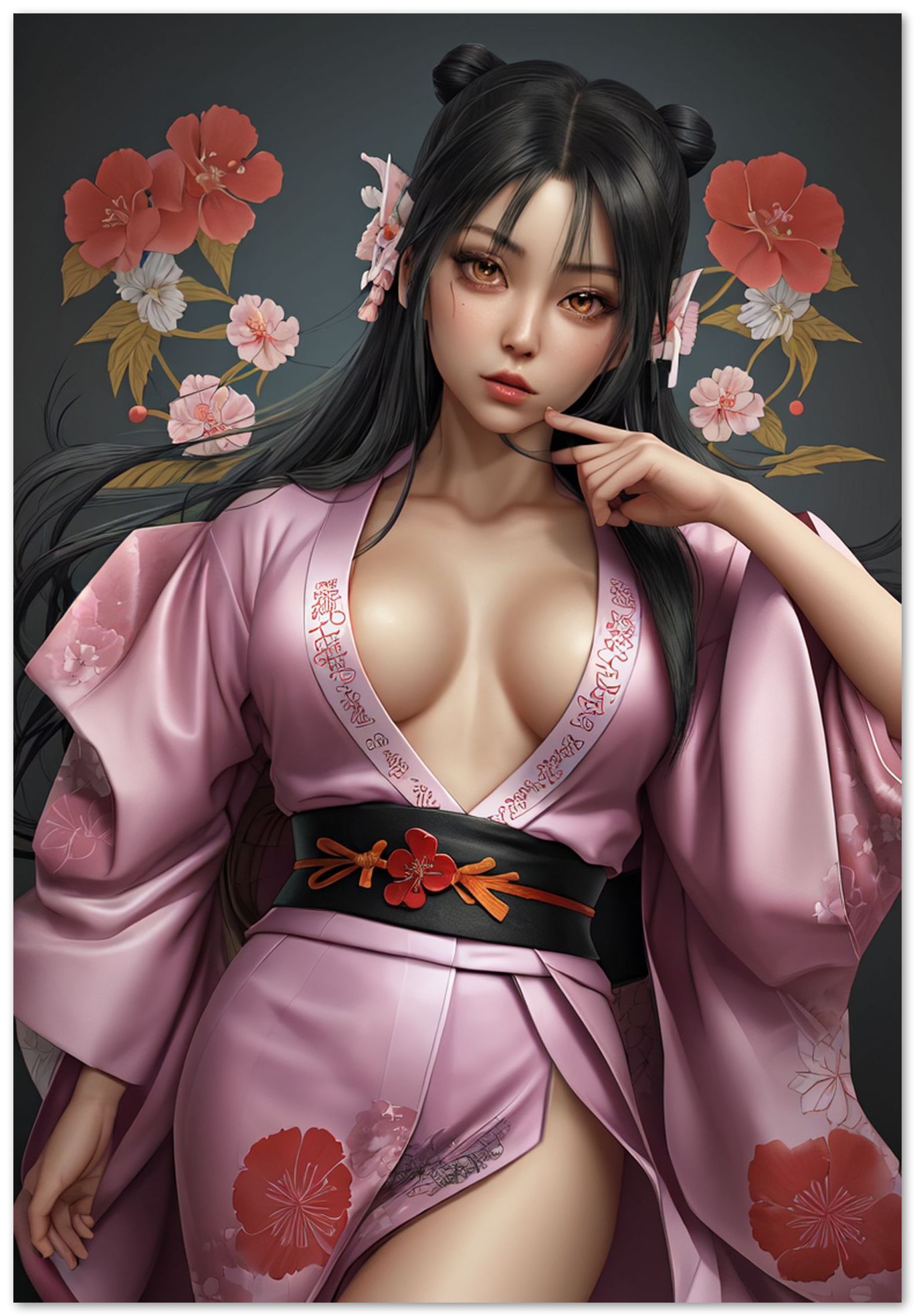 sexy kimono - @PopArtStudio