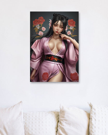 sexy kimono - @PopArtStudio