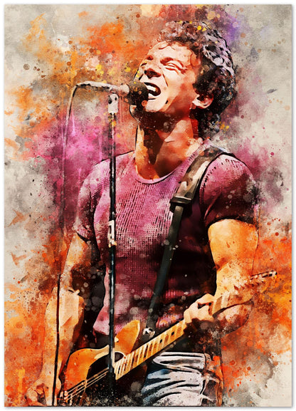 splatter by Bruce Springsteen - @4147_design