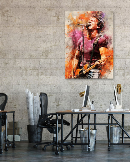 splatter by Bruce Springsteen - @4147_design