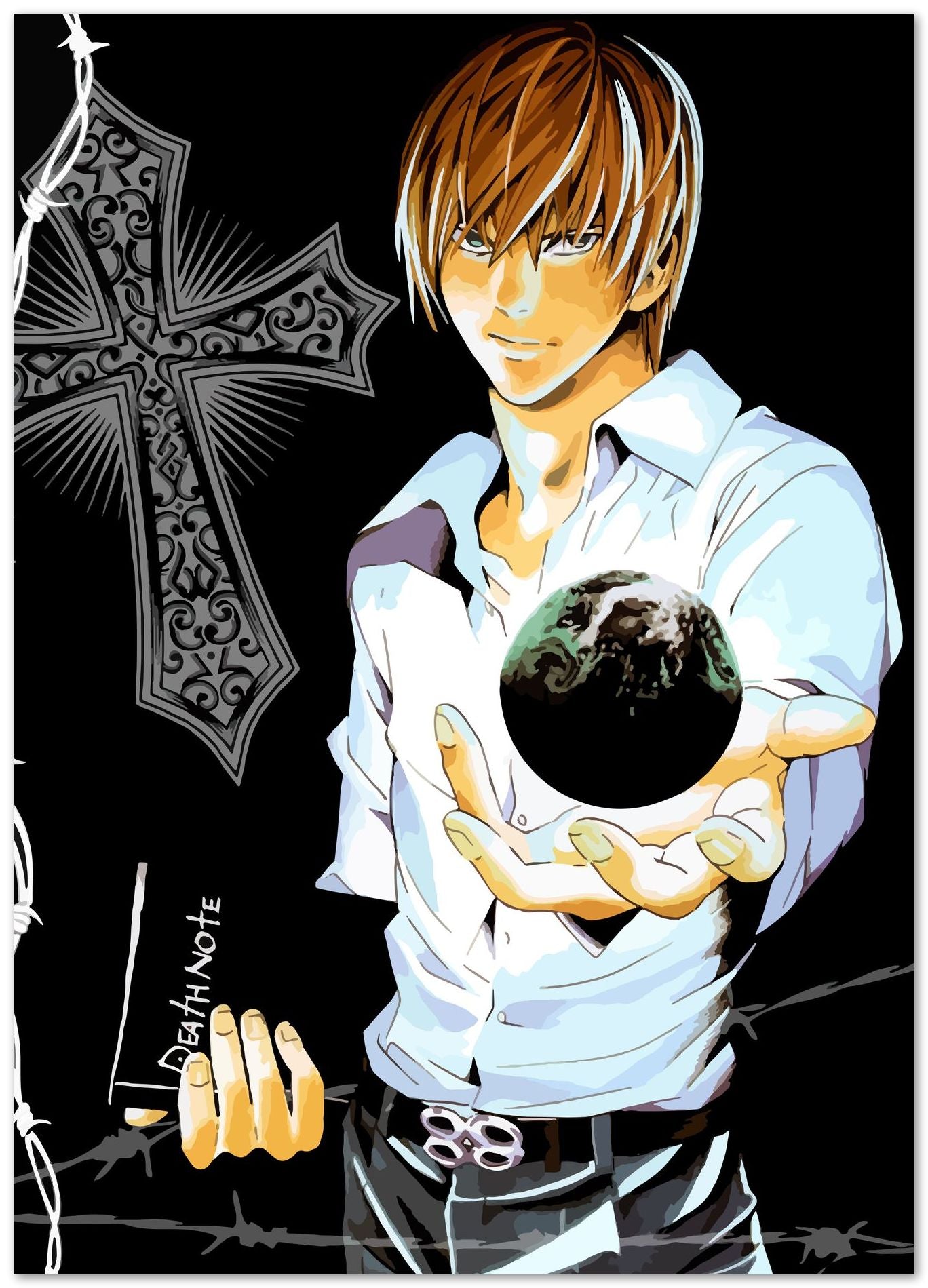 death note moon caracter - @sumberbarokah