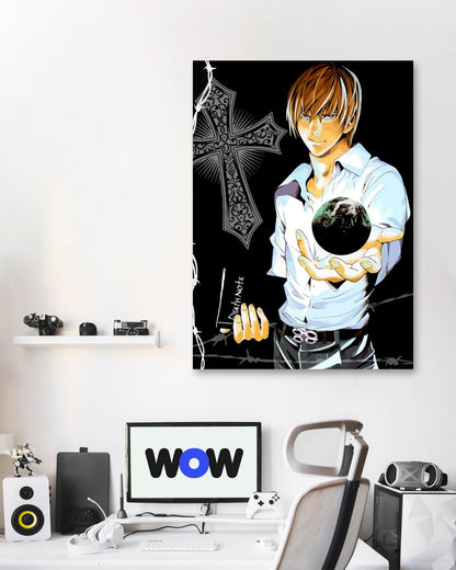 death note moon caracter - @sumberbarokah