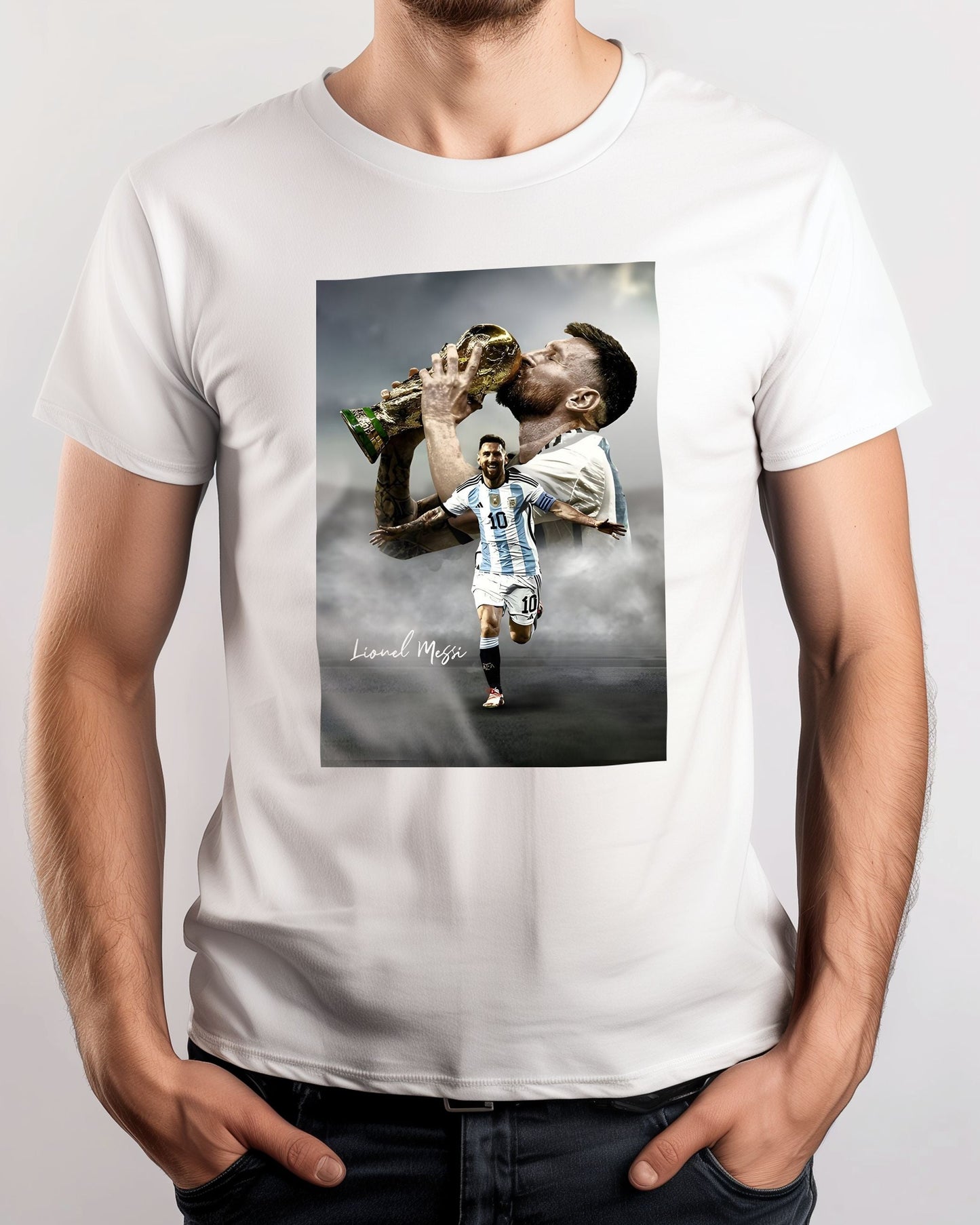 Tee Lionel messi champions - @GoldLine