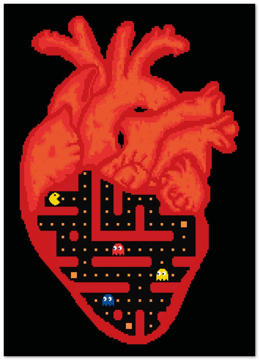 Pixel Heart - @JellyPixels