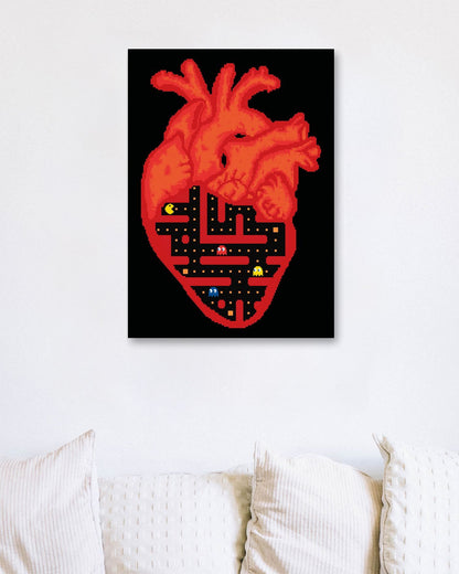 Pixel Heart - @JellyPixels