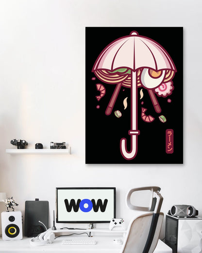 Ramenbrella - @JellyPixels