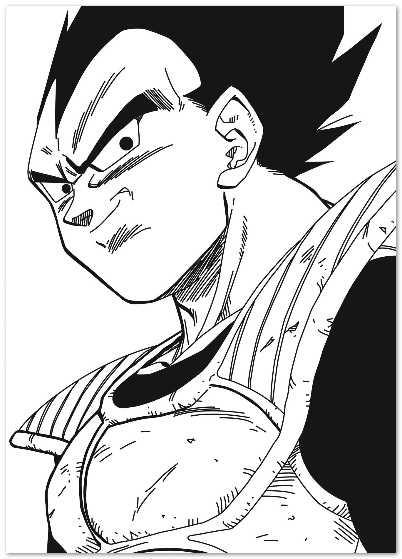 Saiyan Prince - @JellyPixels