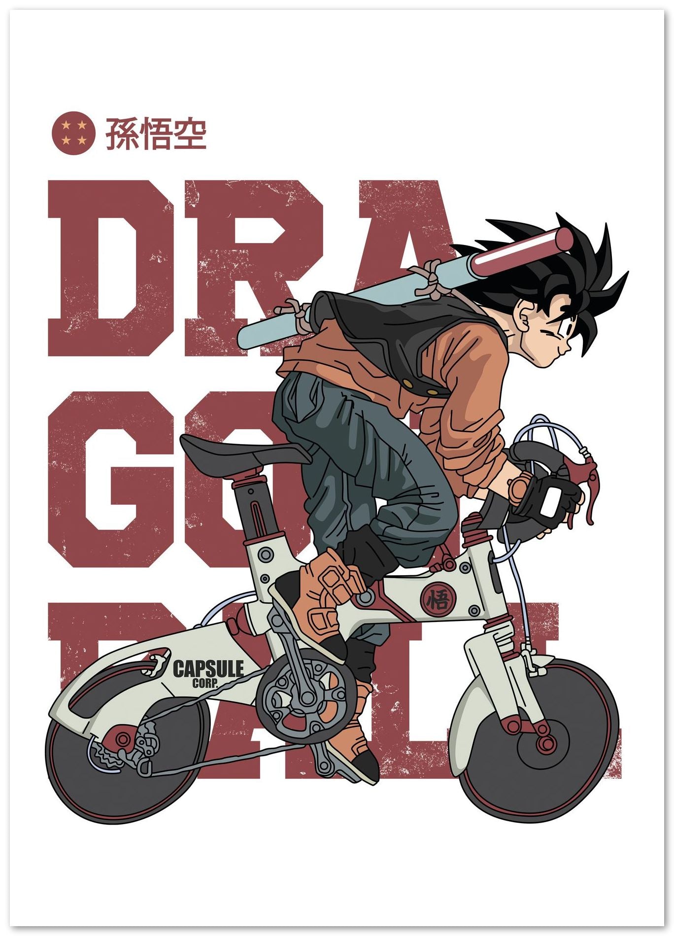 Bike Goku - @JellyPixels