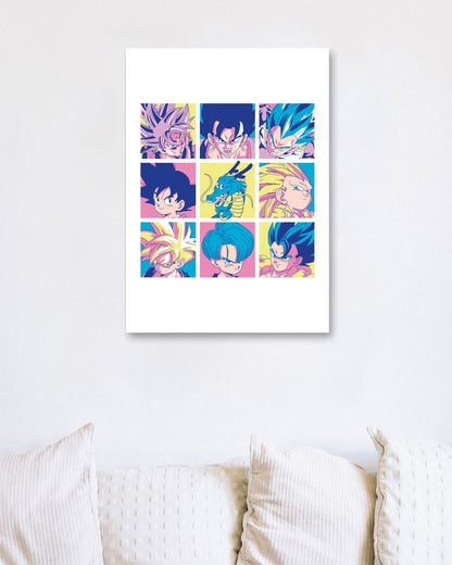 Saiyans - @JellyPixels