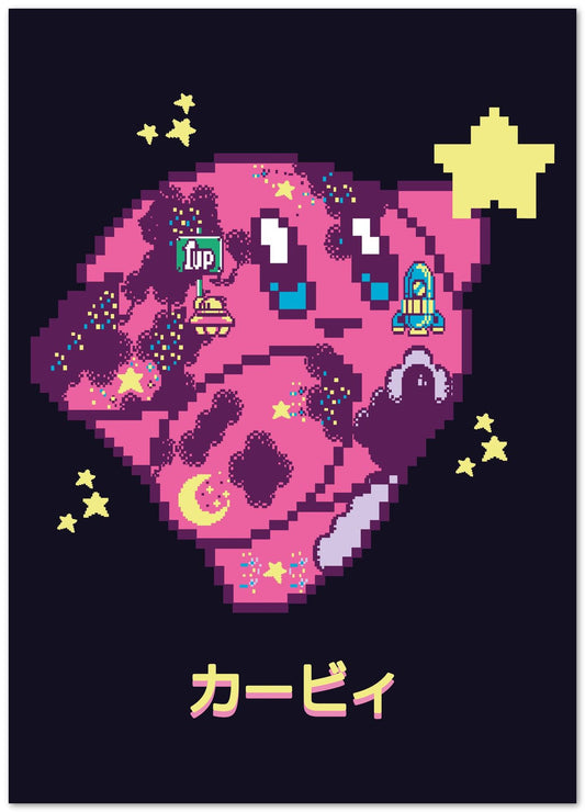 Night Kirby - @JellyPixels