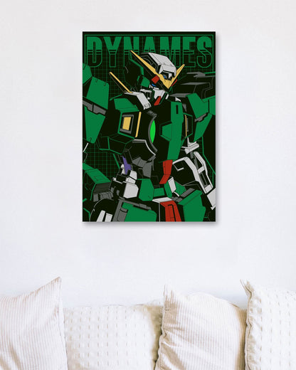 Gundam Dynames - @WahyudiArtwork