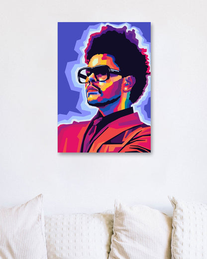 The Weekend In Wpap Pop Art - @AzlanXavier