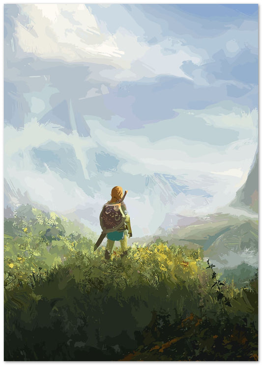 legend of zelda in action - @abandonedart