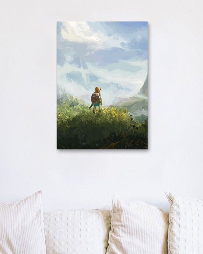 legend of zelda in action - @abandonedart