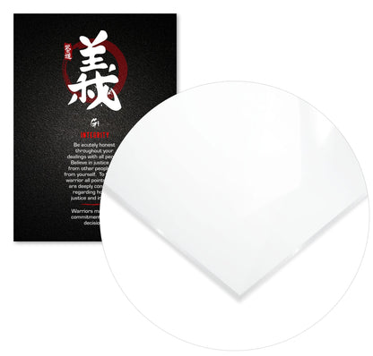 Kanji bushido integrity - @Artnesia