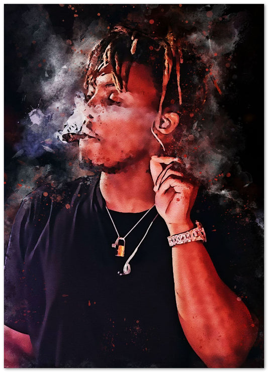 splatter by juice wrld new art - @4147_design