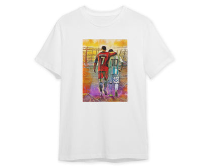 Tee Messi And Ronaldo - @ArtStyle