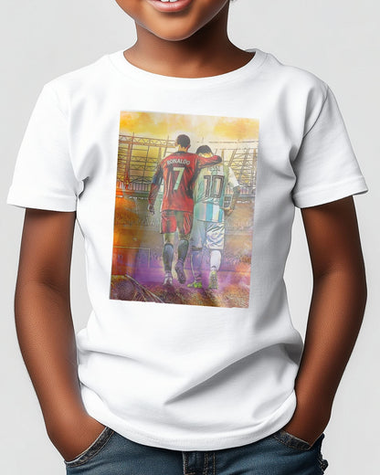 Tee Messi And Ronaldo - @ArtStyle
