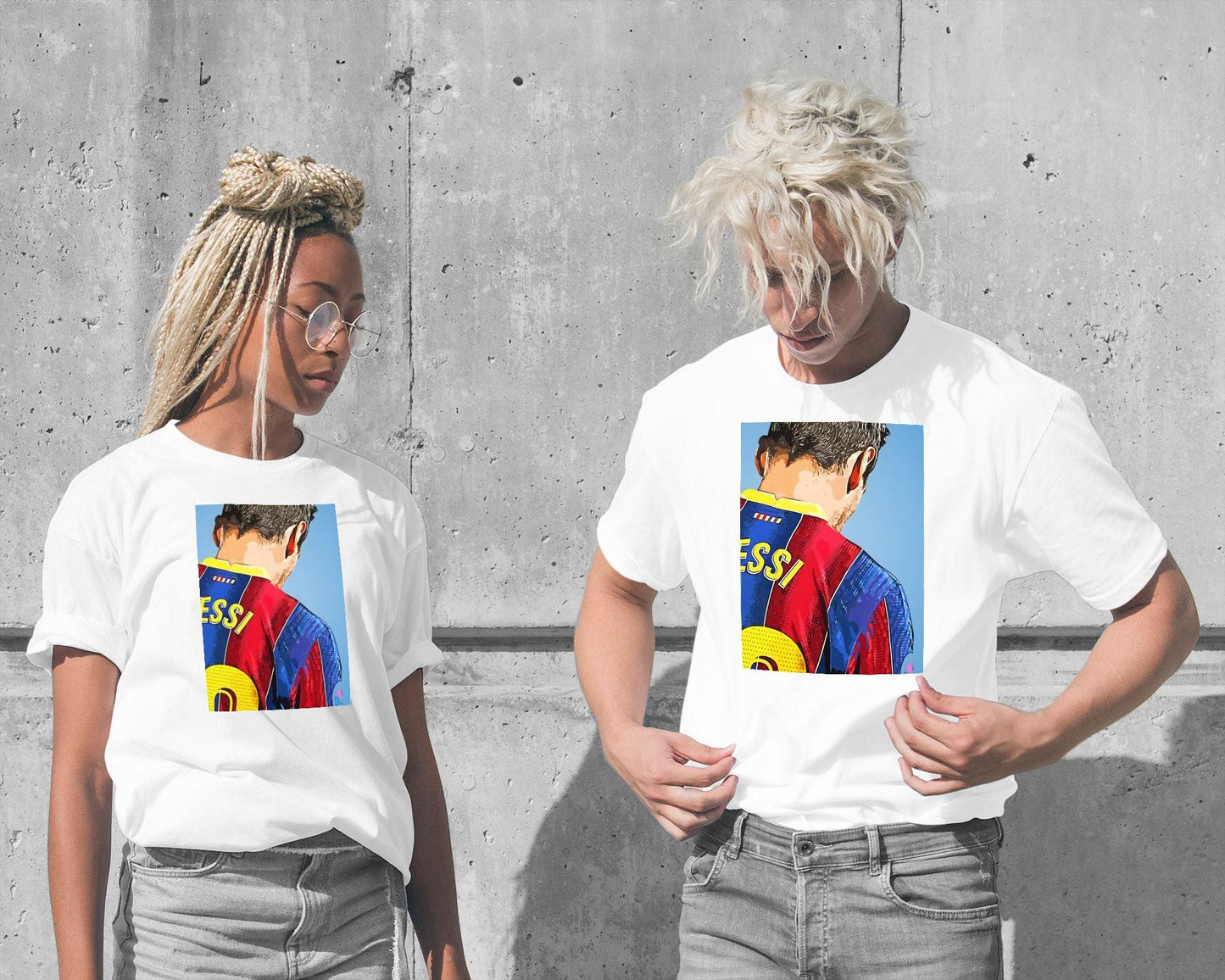 Tee Lionel Messi Legendary Portrait - @ArtStyle