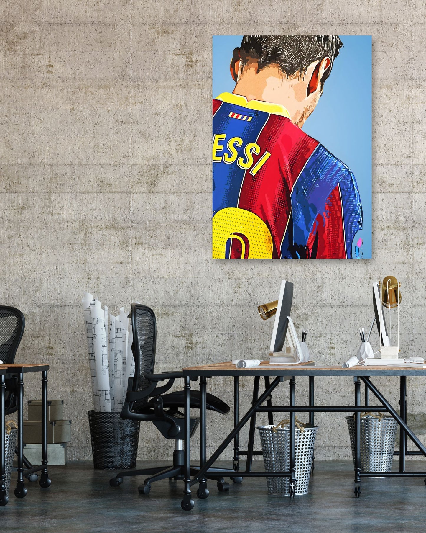 Lionel Messi Legendary Portrait - @ArtStyle