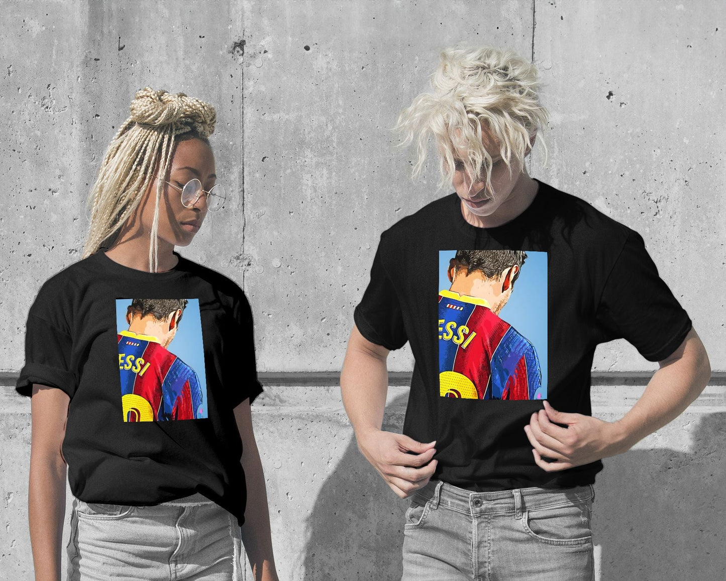 Tee Lionel Messi Legendary Portrait - @ArtStyle