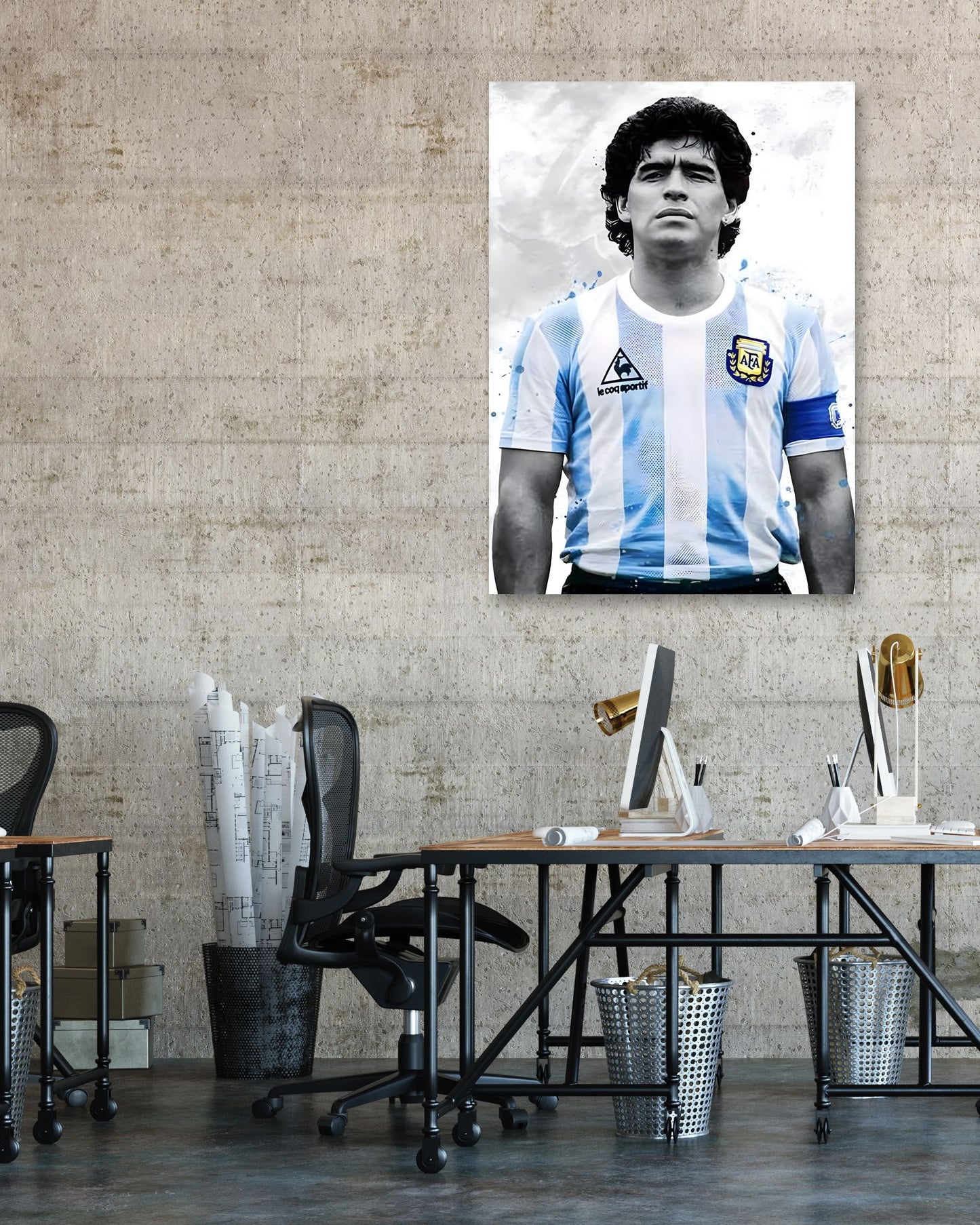 Diego Maradona Argentina - @ArtStyle