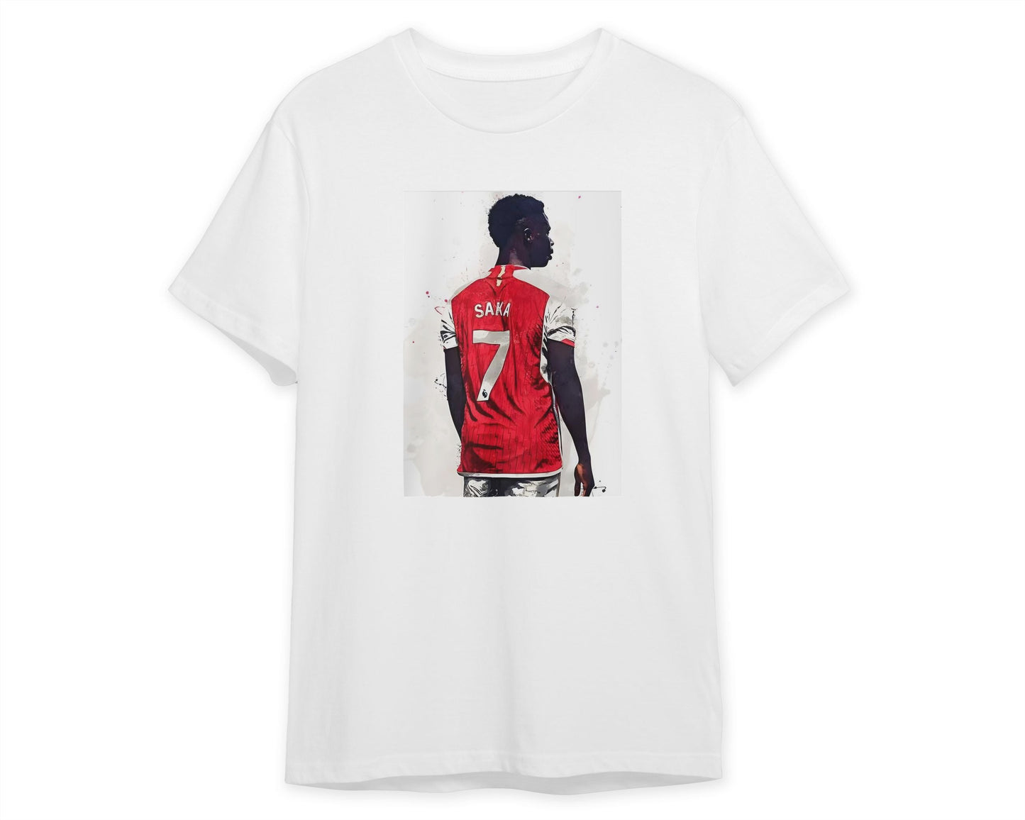 Tee Bukayo Saka Arsenal Portrait - @ArtStyle
