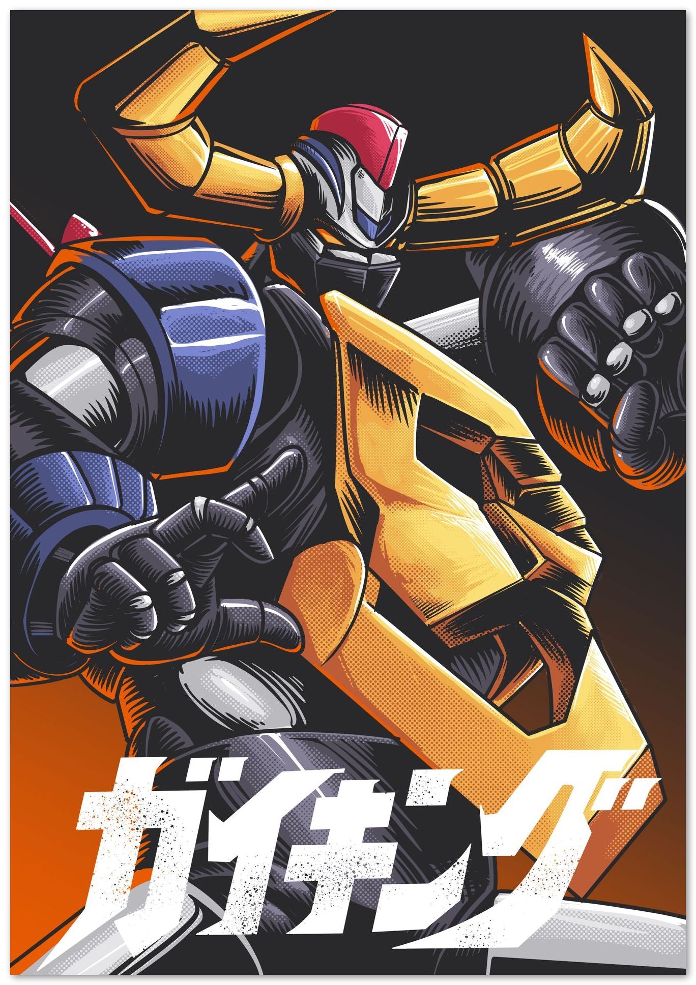 Gaiking Robot - @WahyudiArtwork