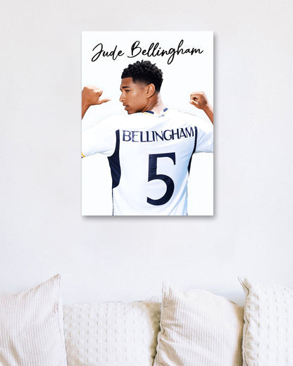 Jude Bellingham Inspired Football - @ArtStyle