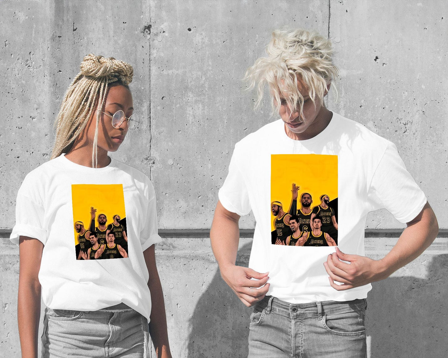 Tee Los Angeles Lakers - @SportDesign