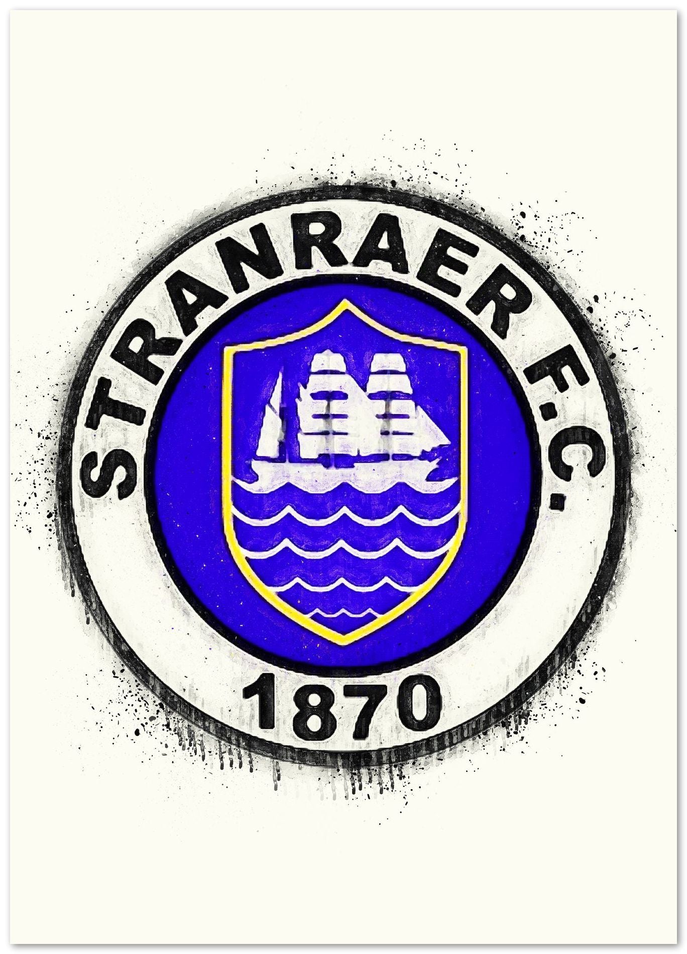 Stranraer FC - @ArtStyle