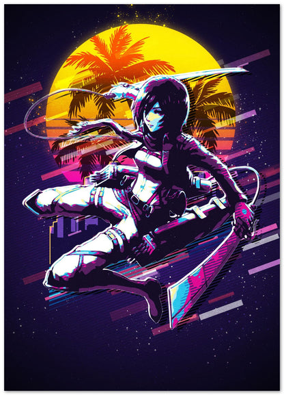 Mikasa Ackerman  - @ColorizeStudio