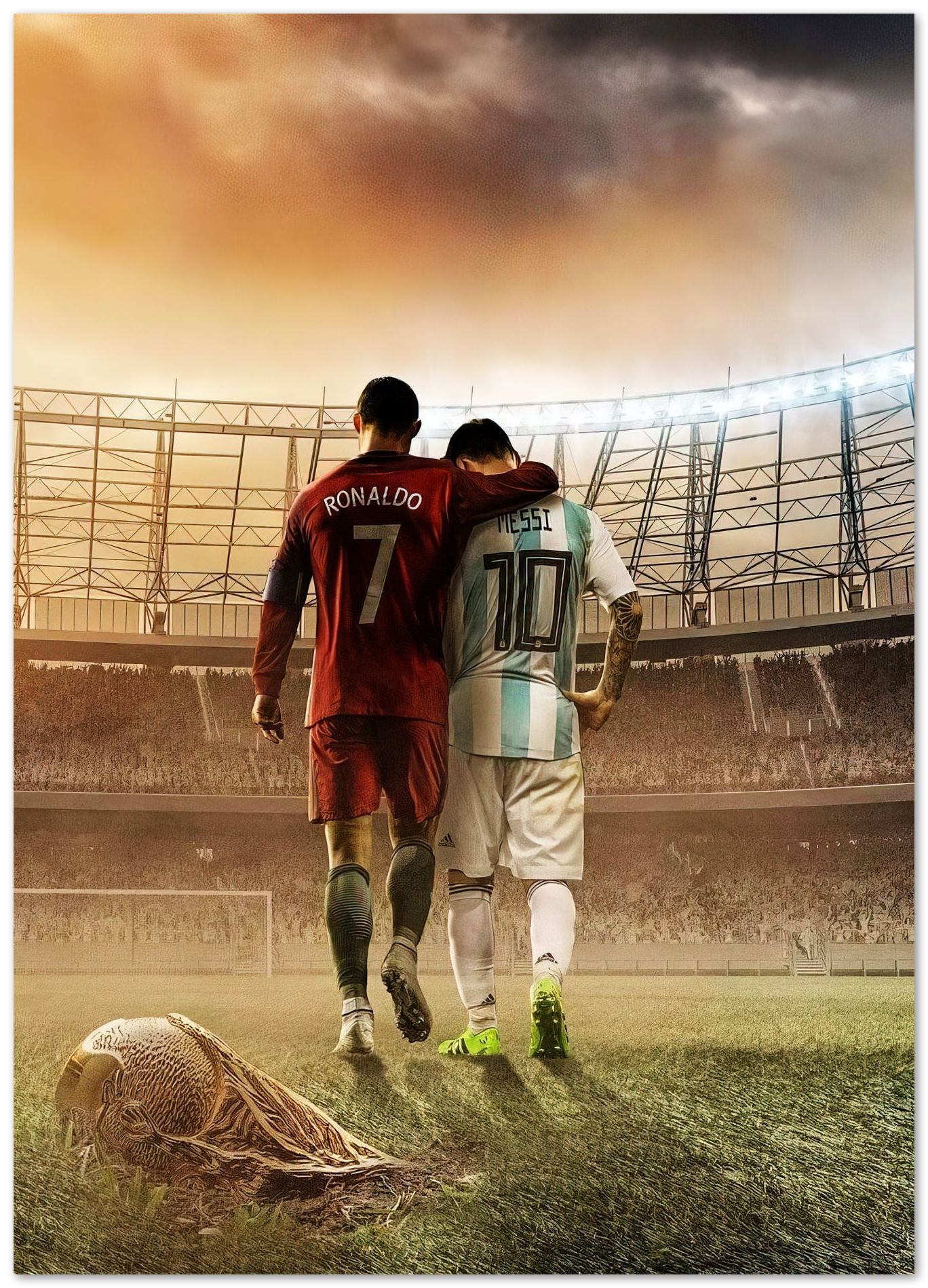 ronaldo & messi star - @chevi