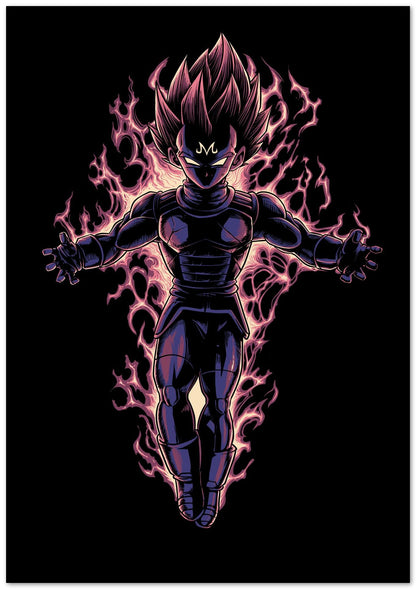 Majin Vegeta - @WahyudiArtwork