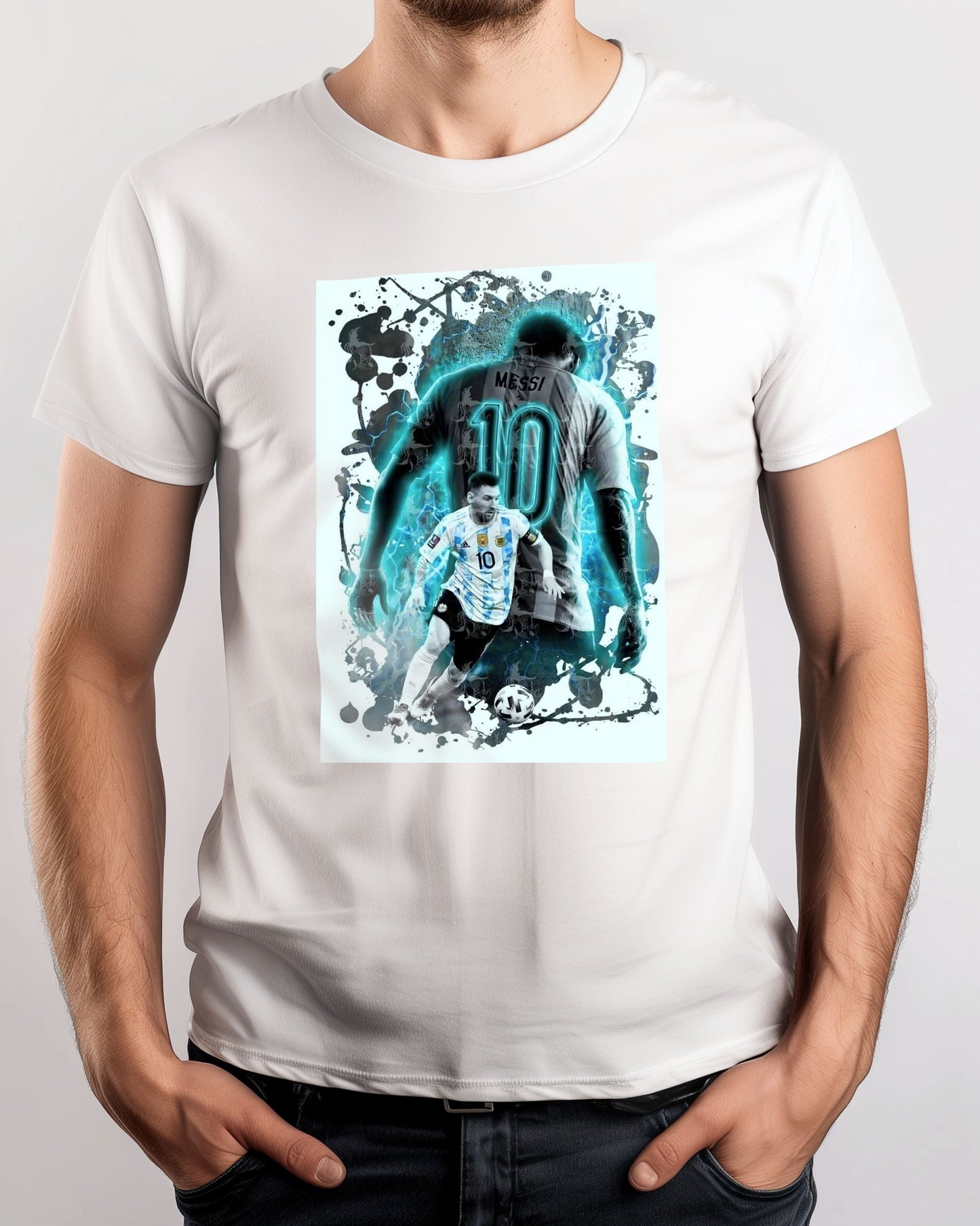 Tee lionel messi - @artmboll