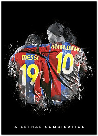 Ronaldinho x Messi - @SportDesign