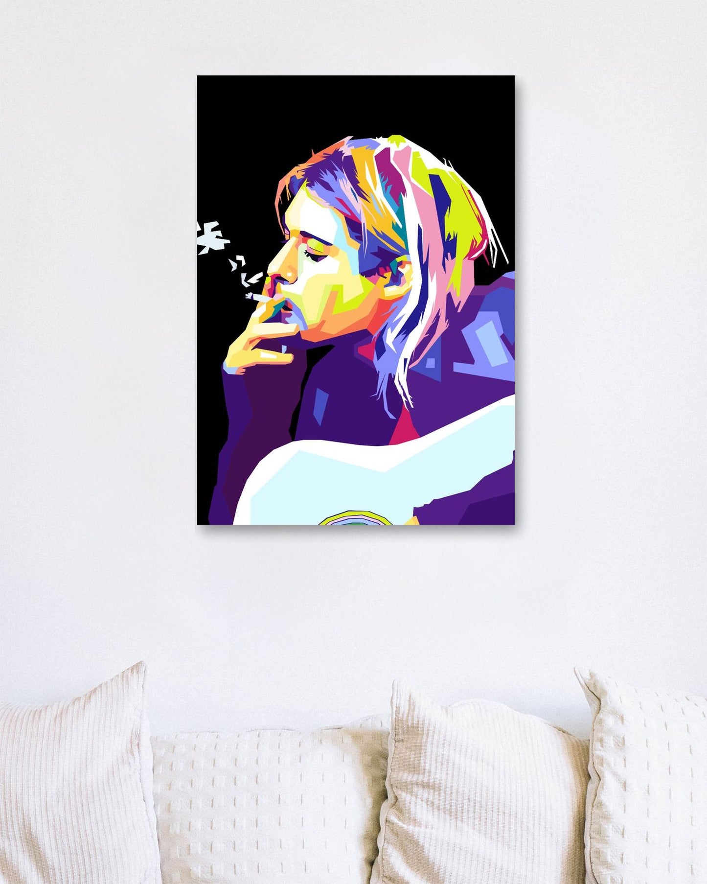 kurt cobain pop art - @hikenthree