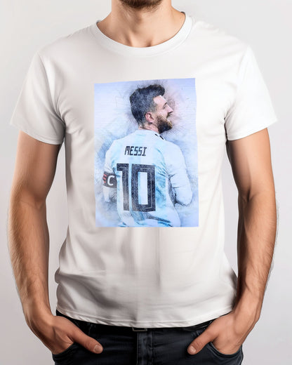 Tee Lionel Messi 10 - @SportDesign
