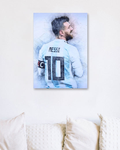 Lionel Messi 10 - @SportDesign