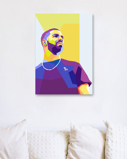 Drake  pop Art - @hikenthree