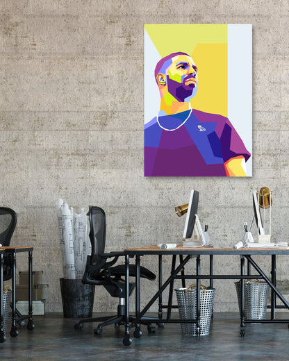 Drake  pop Art - @hikenthree