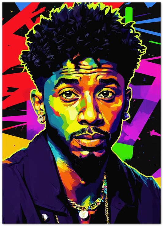 21 Savage Pop Art - @GarageMusic