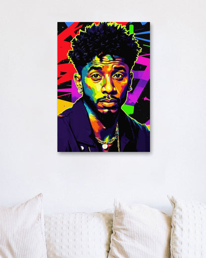 21 Savage Pop Art - @GarageMusic