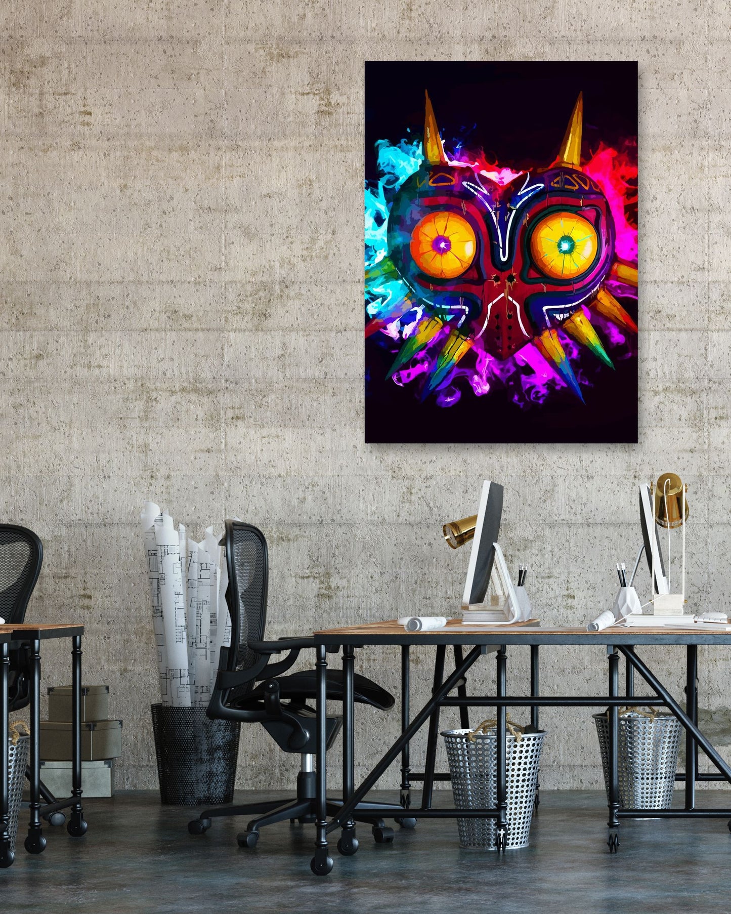 majoras mask - @abandonedart