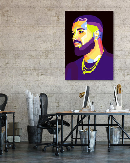 drake pop art 3 - @hikenthree