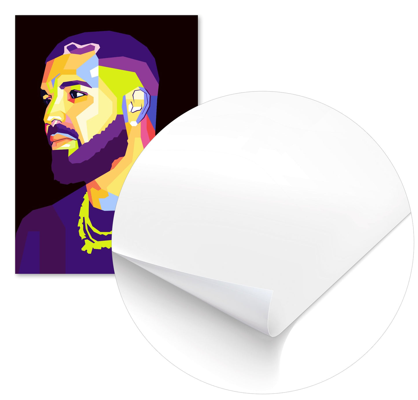 drake pop art 3 - @hikenthree