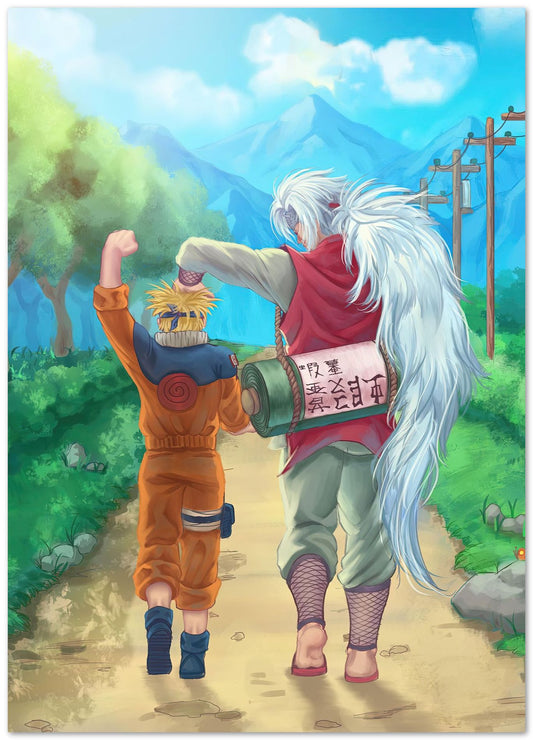 naruto & jiraya - @chevi